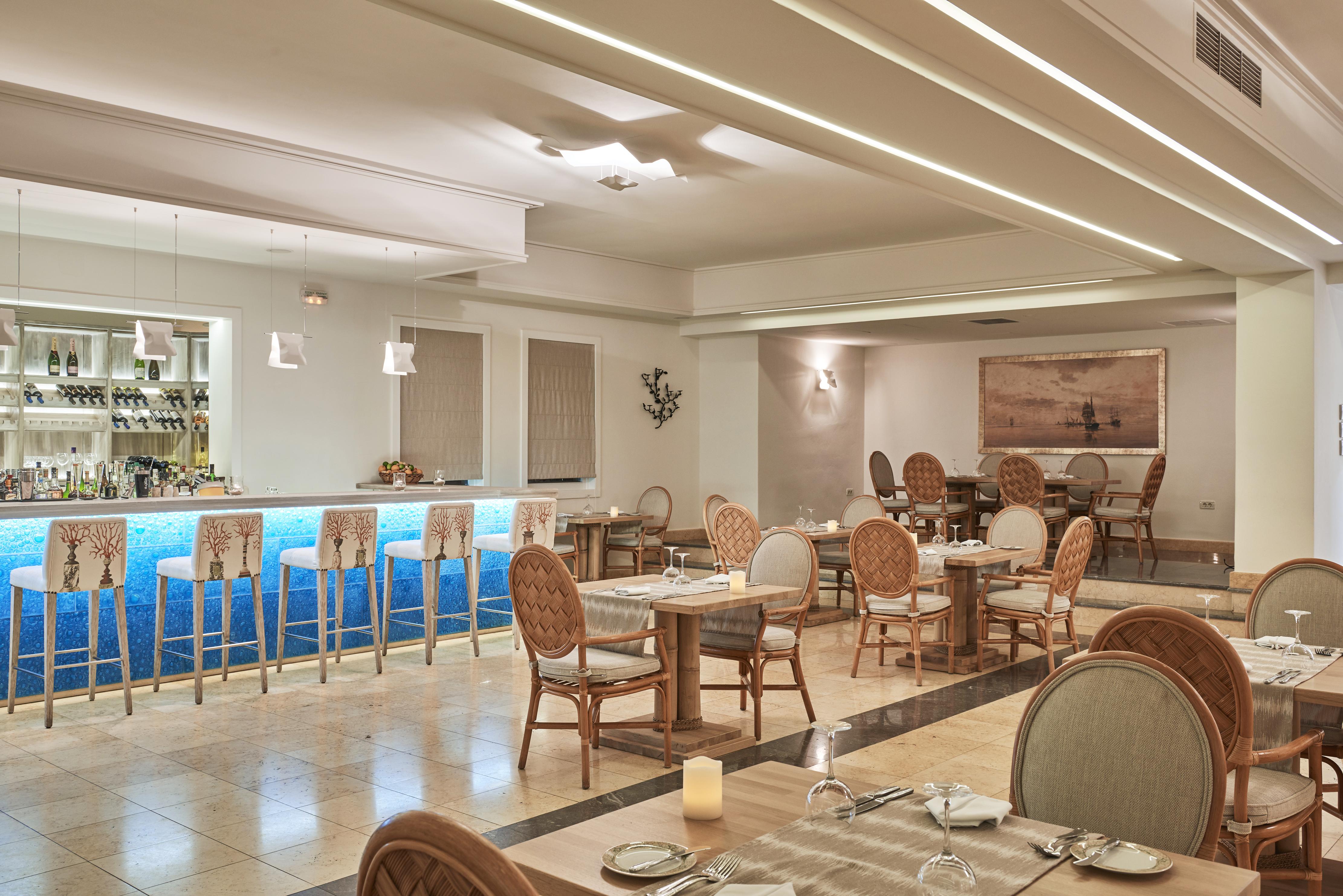 セント ジョン ホテル ヴィラズ ＆ スパ Agios Ioannis Diakoftis エクステリア 写真 The restaurant
