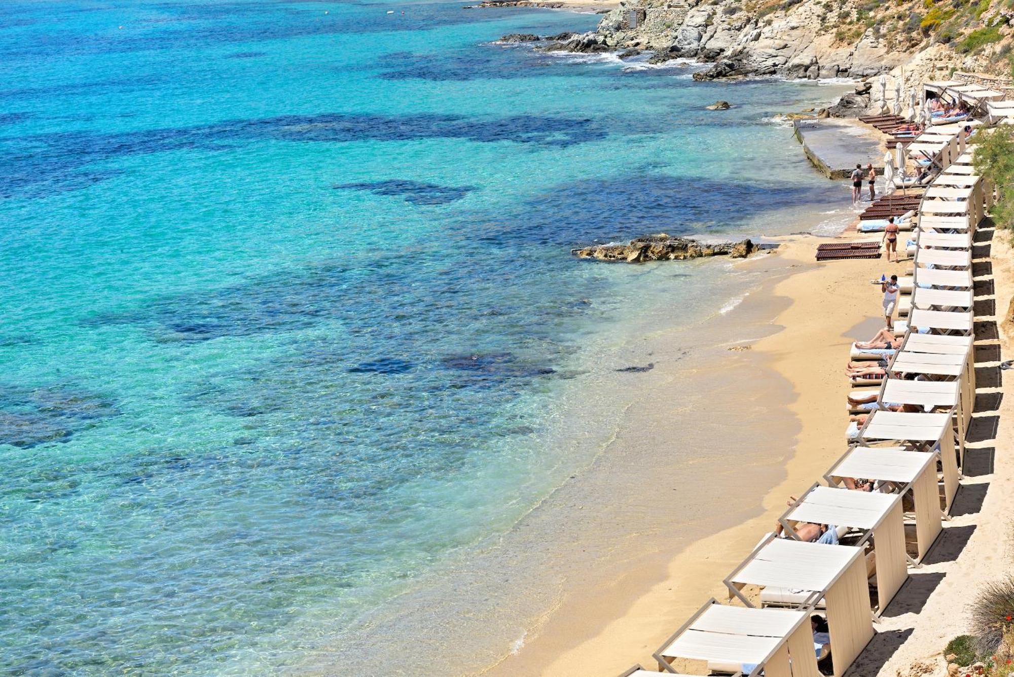 セント ジョン ホテル ヴィラズ ＆ スパ Agios Ioannis Diakoftis エクステリア 写真 The beach of Porto Katsifi