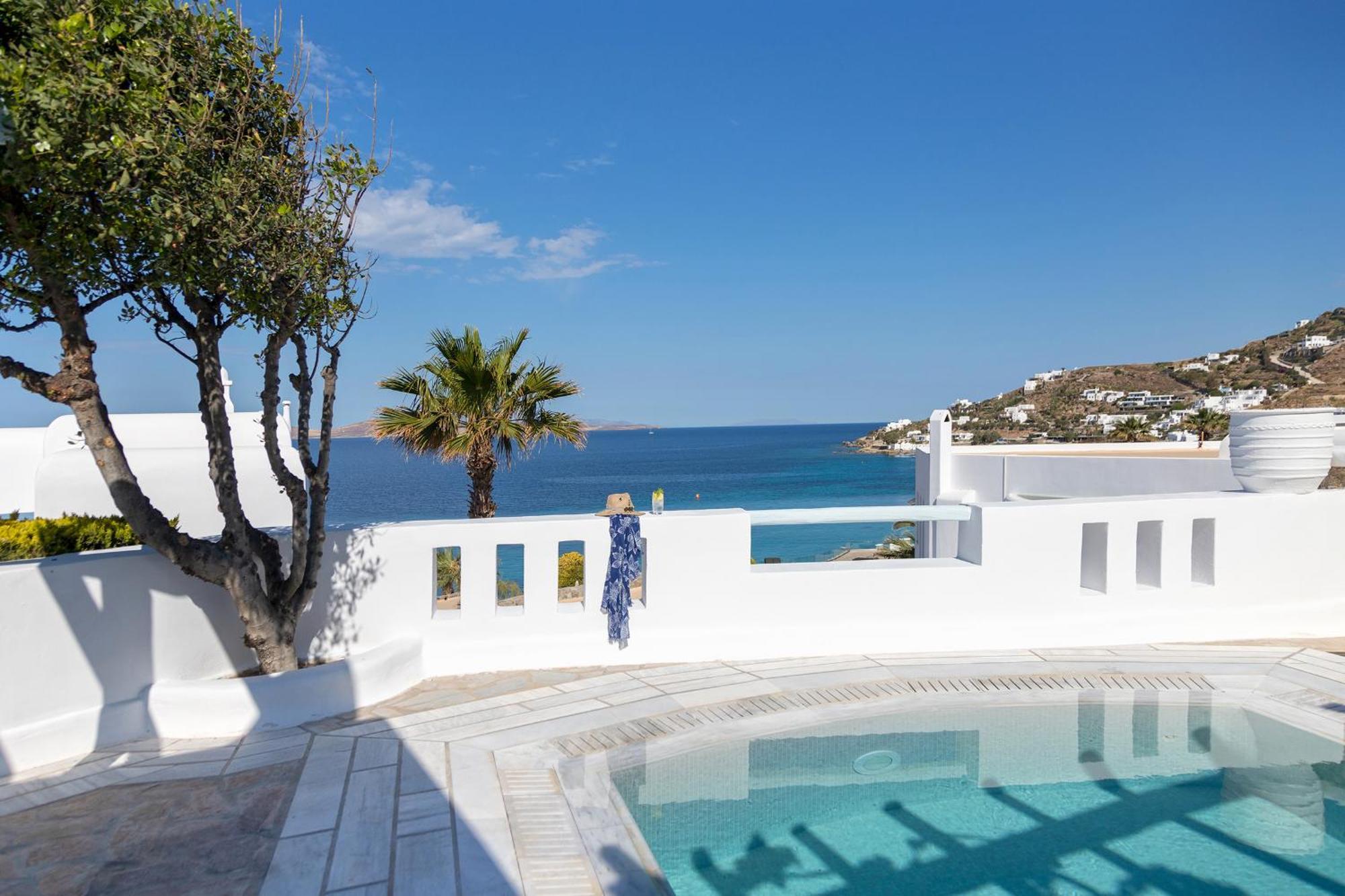 セント ジョン ホテル ヴィラズ ＆ スパ Agios Ioannis Diakoftis エクステリア 写真 Mykonos
